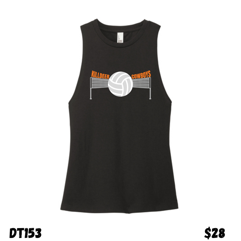 2025 Volleyball Tri Blend Tank