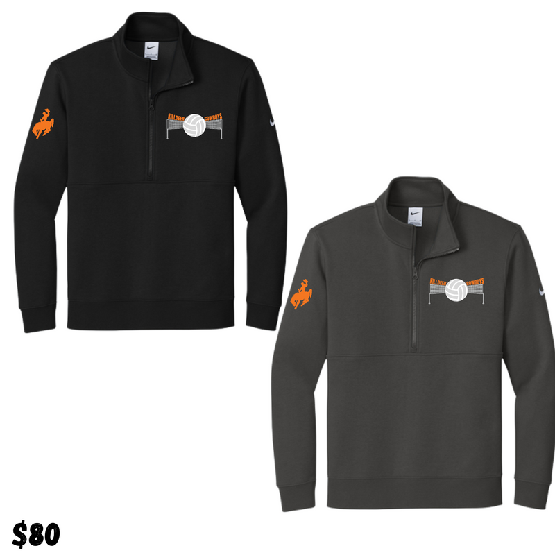 2025 Volleyball Nike Crew Neck 1/4 Zip