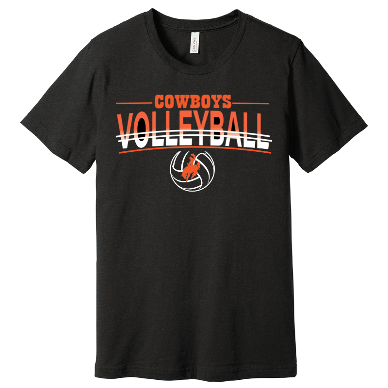 2024 Volleyball Bella Canvas Tee Design 2