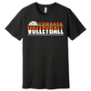 2024 Volleyball Bella Canvas Tee Design 1