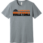 2024 Volleyball Bella Canvas Tee Design 1