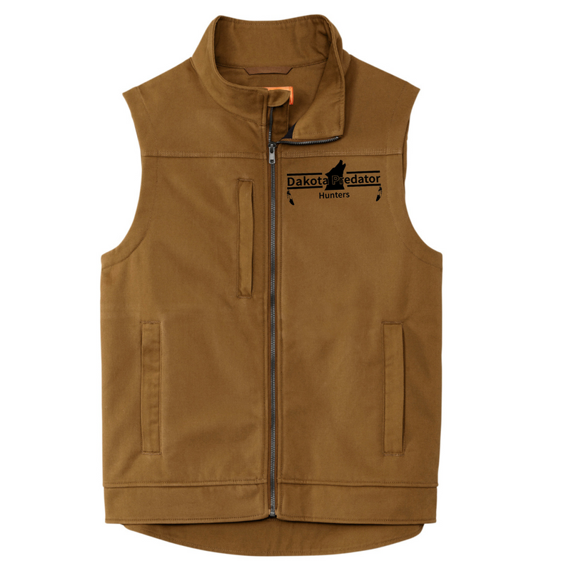 DPH Duck Bonded Softshell Vest Embroidered
