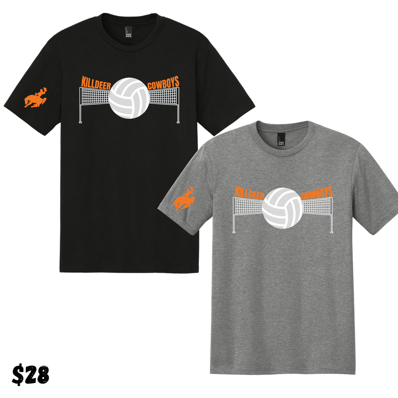 2025 Volleyball Tri Blend Tee
