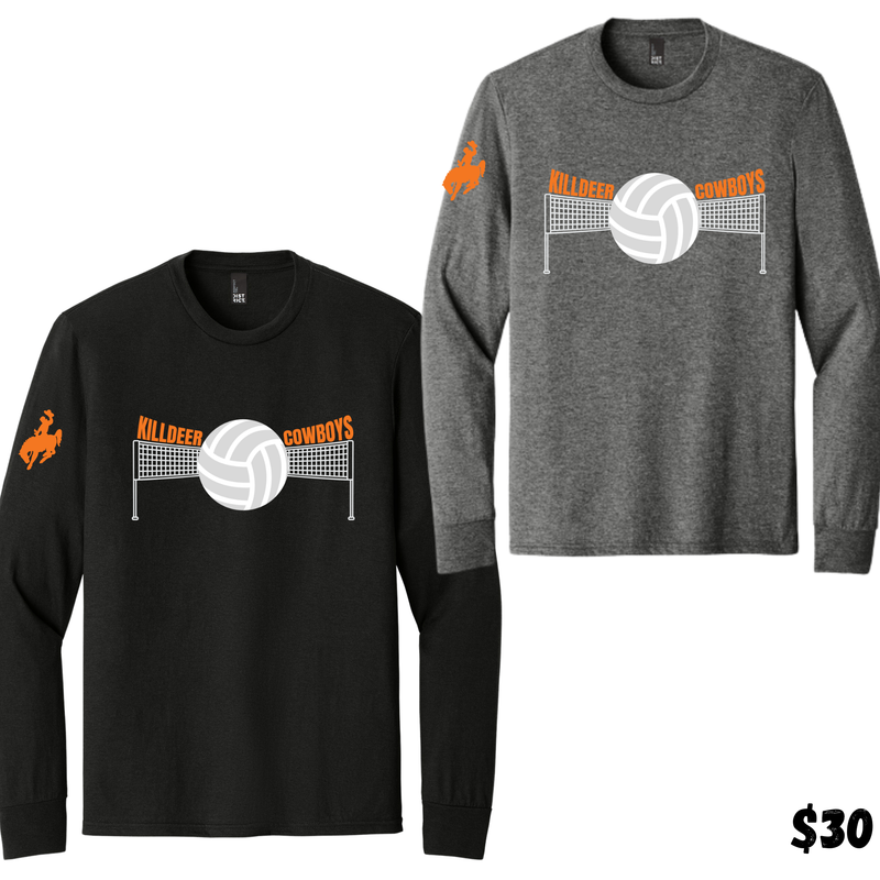 2025 Volleyball Tri Blend Long Sleeve