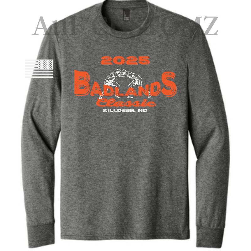 2025 Badlands Classic Wrestling TriBlend Long Sleeve