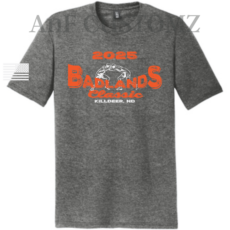 2025 Badlands Classic Wrestling TriBlend Tee