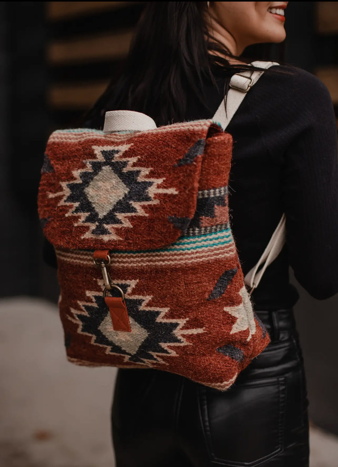 aztec leather backpack Aztec Dreams Backpack