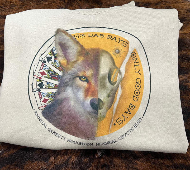 2024 Adult GOOD Foundation Hoodie - Coyote Front Center Design