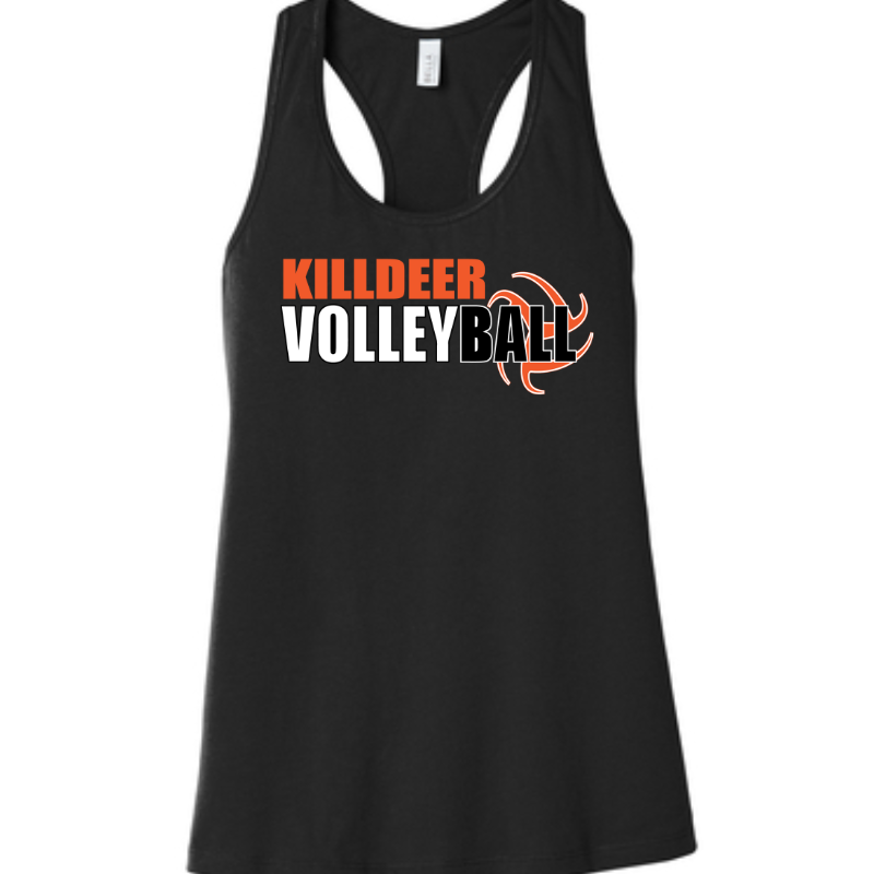 2024 Volleyball Bella Canvas Racerback Tank Design 3