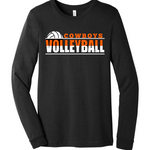 2024 Volleyball Bella Canvas Long Sleeve Design 1