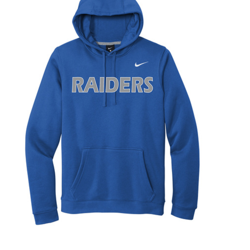 Printed Raiders Nike Hoodie or Crew