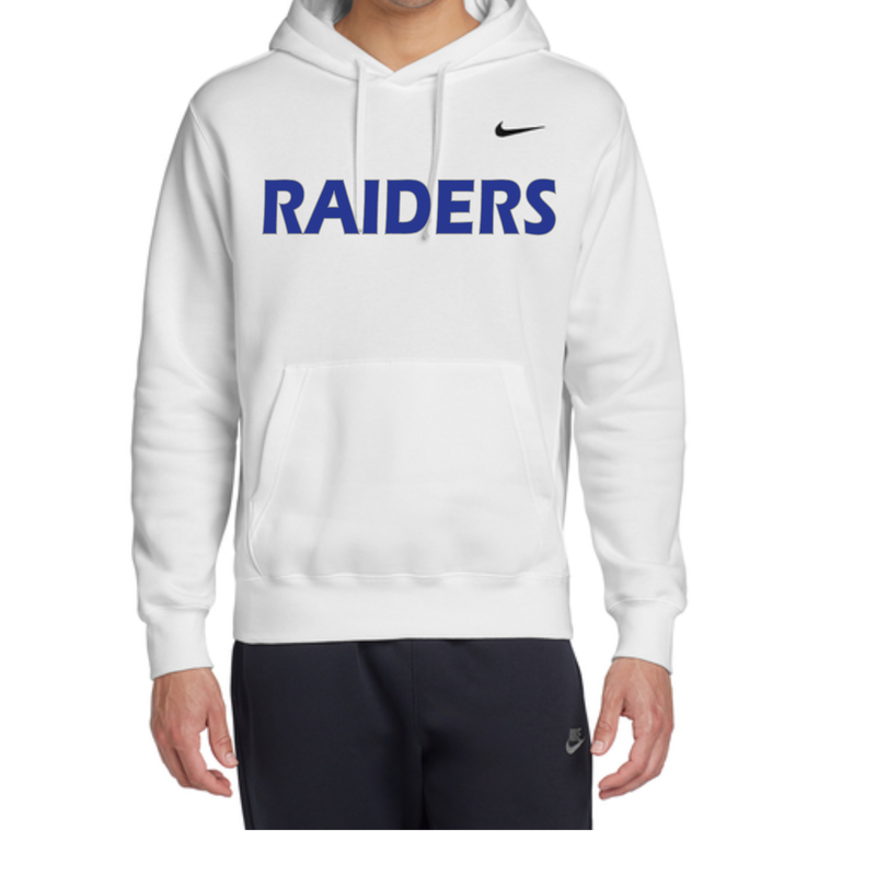 Printed Raiders Nike Hoodie or Crew