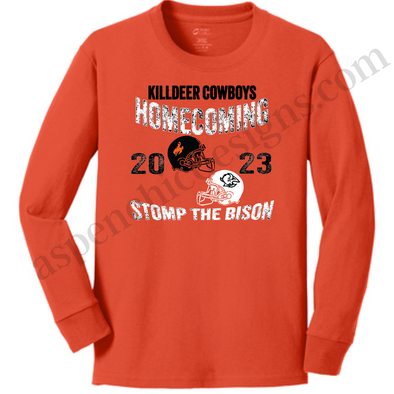 Killdeer Cowboys 2023 Homecoming Long Sleeve
