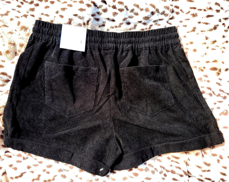 Black Kancan Shorts