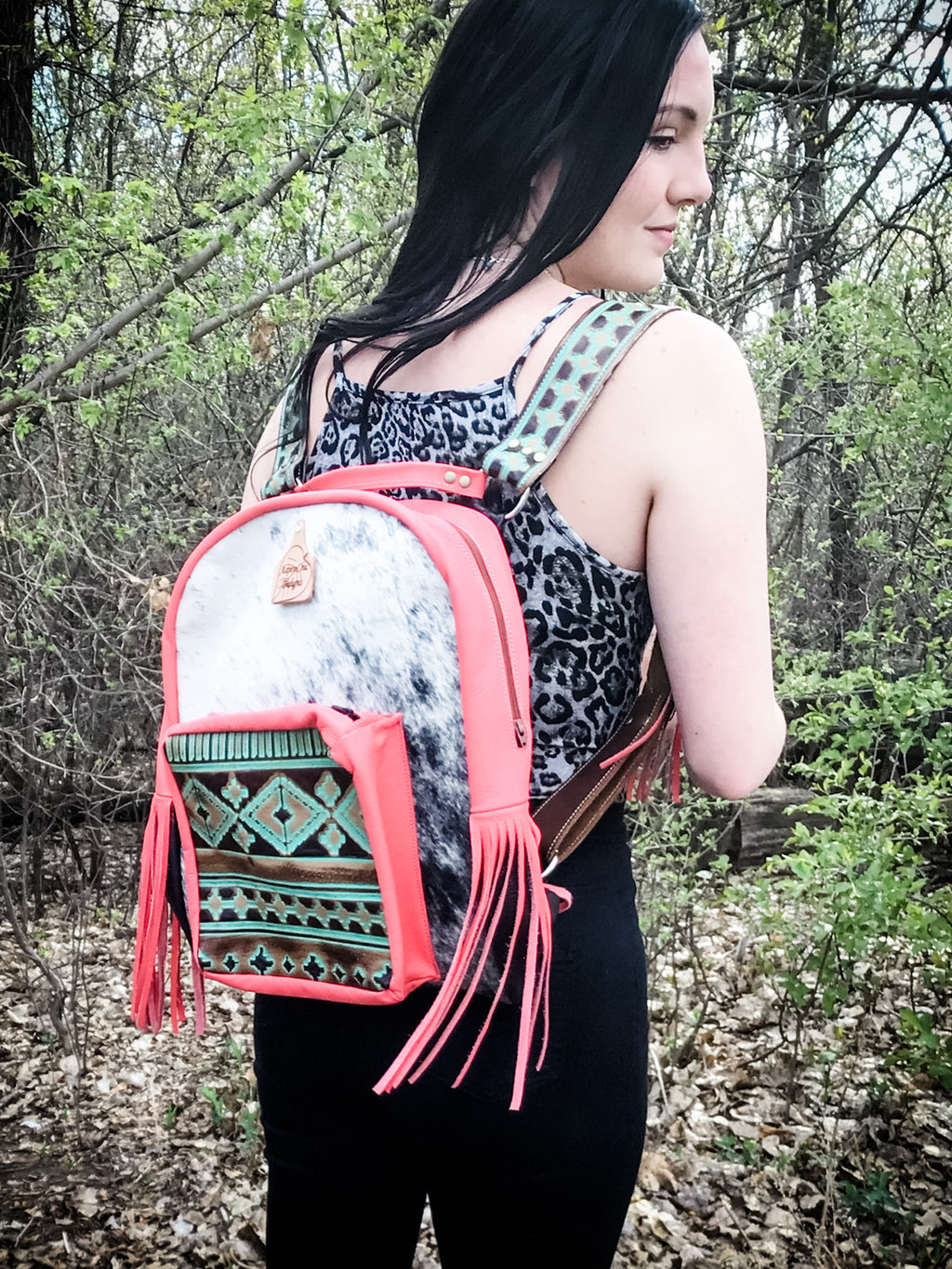 Nash Pink Navajo Backpack 1057