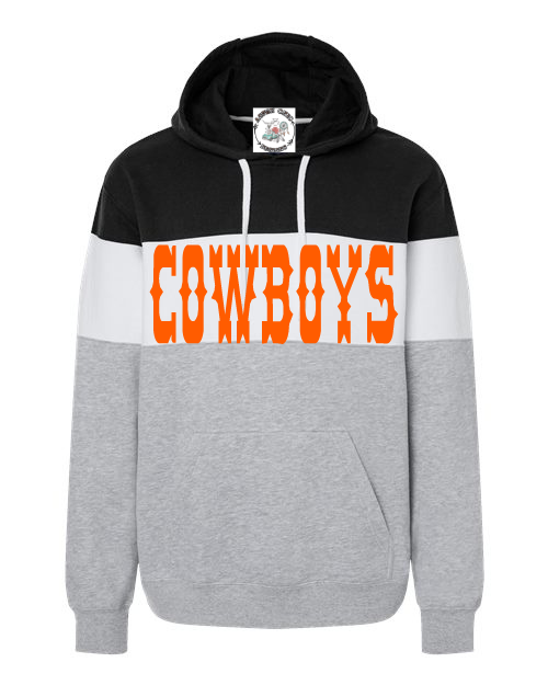 Killdeer Cowboys University Style Sweatshirt - Pressed Graphic