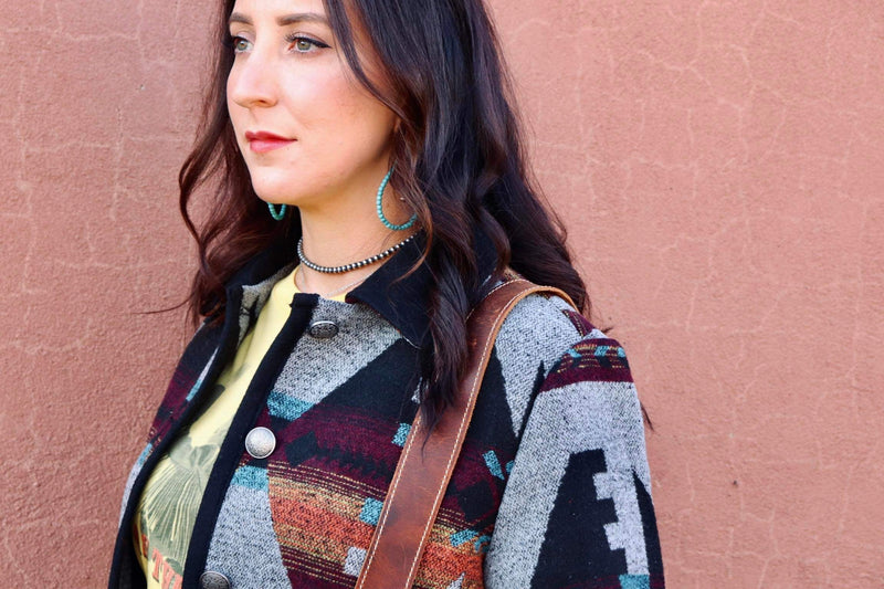 Cripple Creek Lined Concho Button Jacket