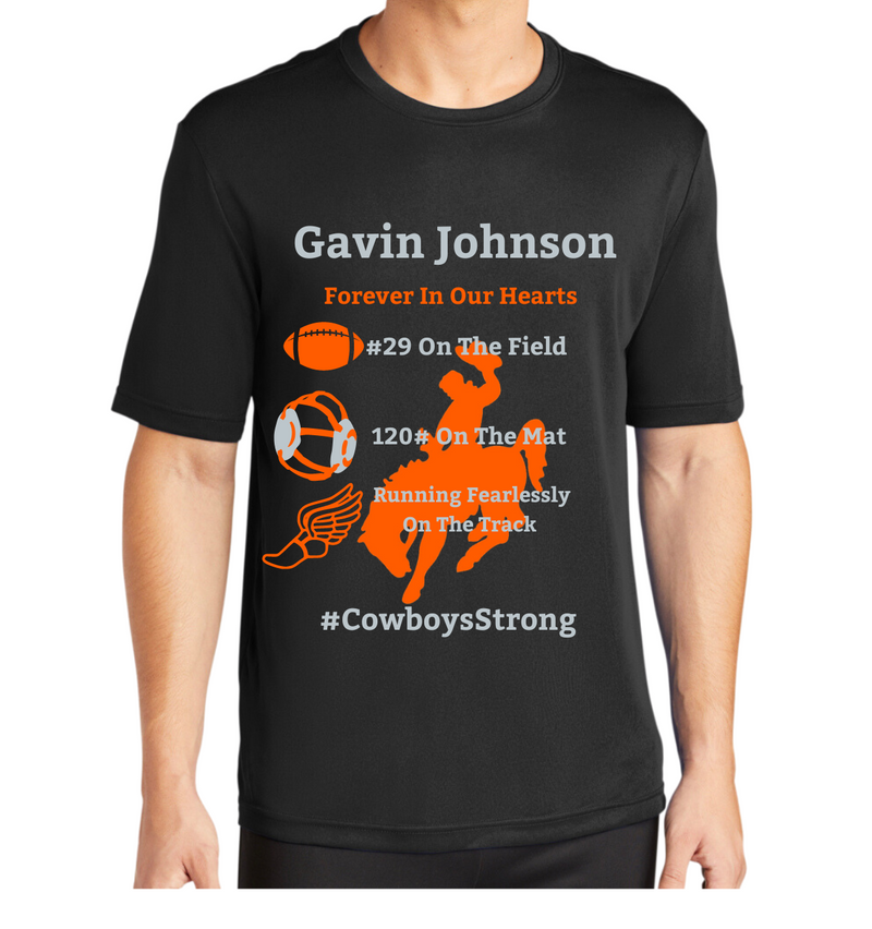 Gavin Johnson Fundraiser TShirt
