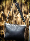 Riviera w/ Flap 1085 Cowhide & Rose Gold Crackle Leather