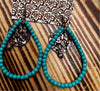 Layna Copper & Turq Earrings