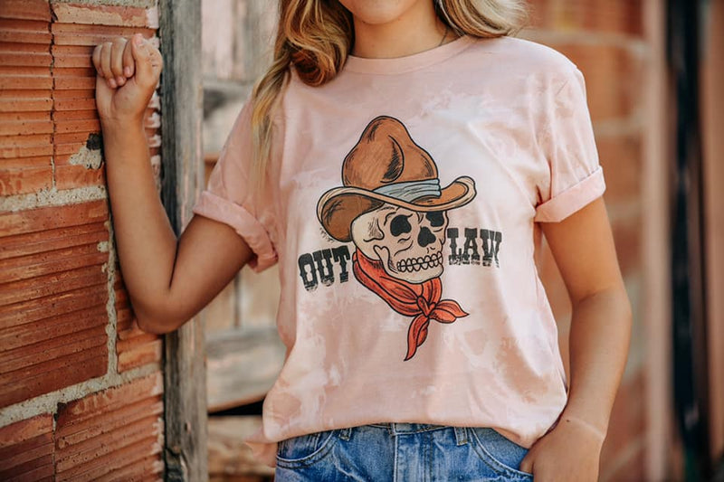 Pink Outlaw Tee
